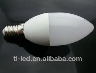C35 5W 220-240VAC E14 LED candle lightLED lamp CE ROHS FCC standard