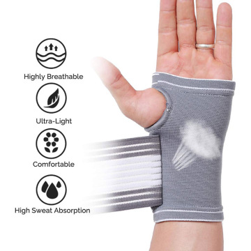 Tacaíocht Wrist Comhbhrúite Comhbhrú Spórt Elastic Sport