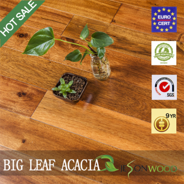 Big leaf acacia hardwood flooring Solid Flat surface or Handscraped