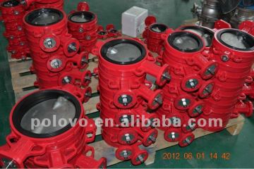 Butterfly flow control valve industrial supply