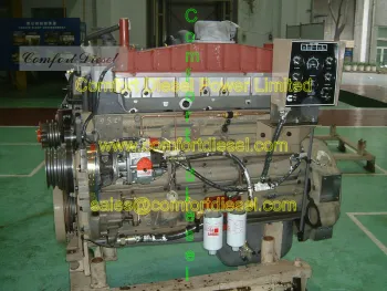 NTA855-DM 220kw(275kva) cummins marine diesel generator set with CCS and IMO certificates