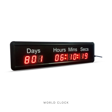 1 pulgada 999 días Temporizador de cuenta regresiva: días horas minutos segundos