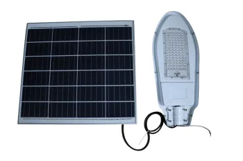 Solar powered dedicated street lights