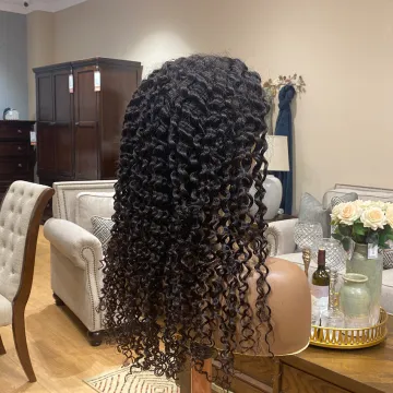 Headband Wigs Top Virgin Kinky Curly 150% Density Natural Color Human Hair For Black Women Machine Made Wig Wholesale Vendors