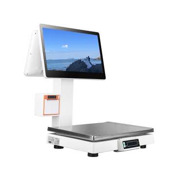Brand POS System with Weigh Scale and Thermal Label Printer for Fruit, Veg, Meat, Fish Stores