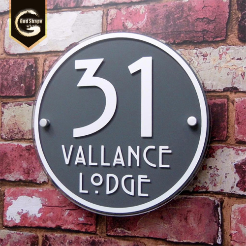 Custom Apartment Door Numbers Door Number Sign