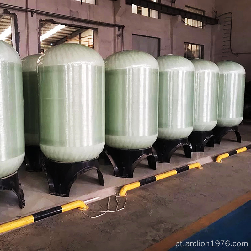 Tanque de pressão do filtro de areia de tratamento de água industrial