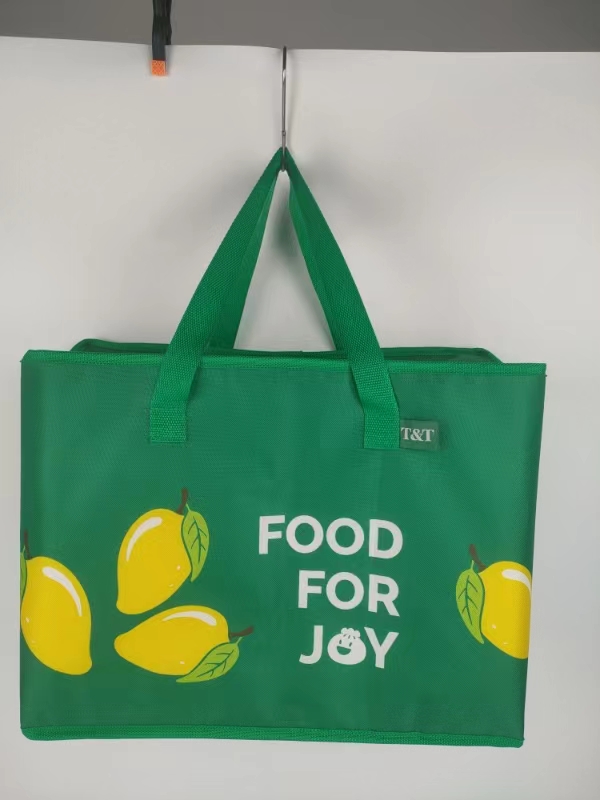 Newly designed large reusable insulation bag cooling bag