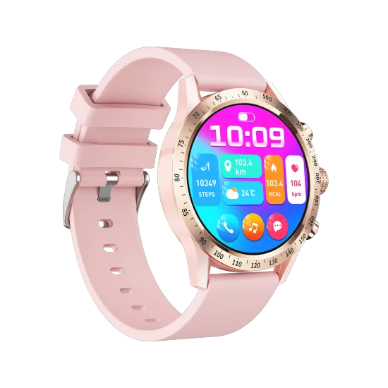 PGRETY Fashion Female Smart Watch HT20: High-Quality, Waterproof IP67 Smartwatch with Call Reminder