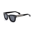 Ny handgjorda mode Full Rim Cat Eye Rivet Acetate Women Sunshades