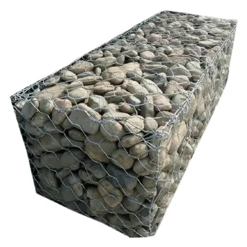 Sea Wall Gabion Basket with Hexagonal Hole Rockfall Protection Netting