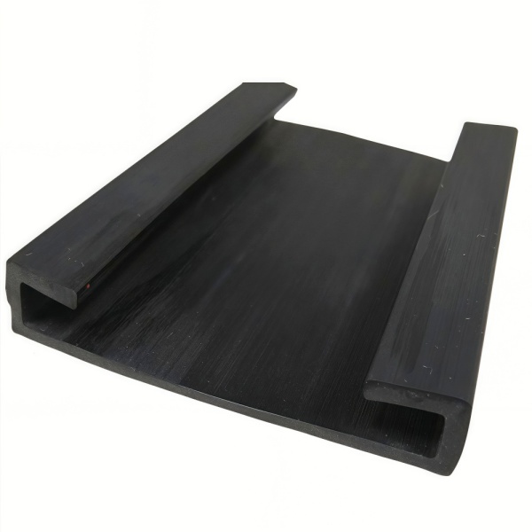 U channel rubber edge trim