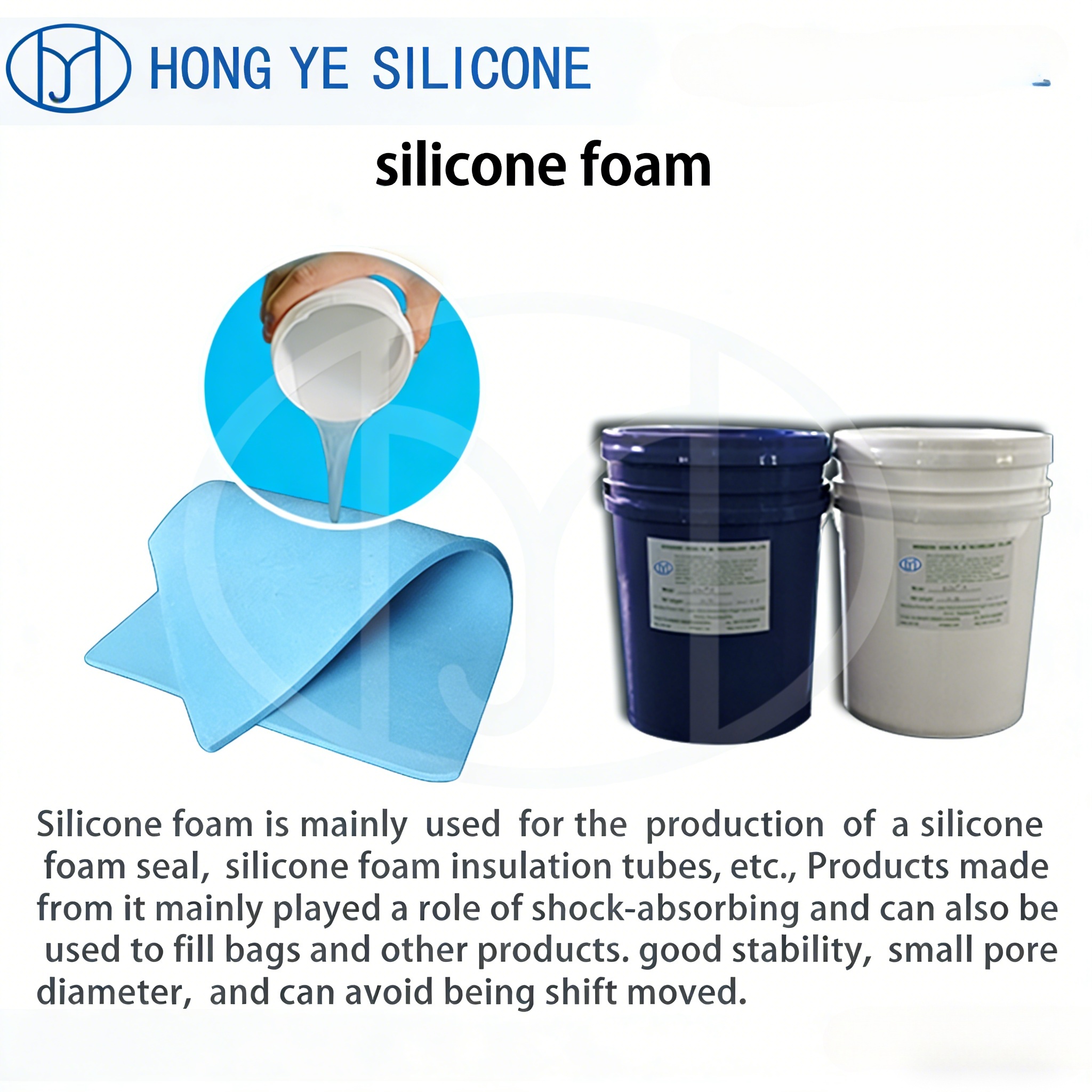 foamed silicone