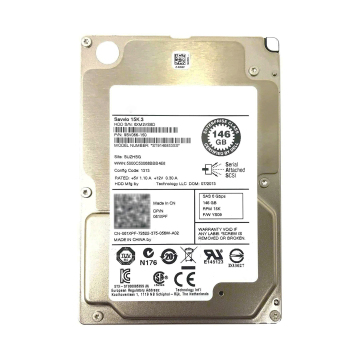 Nouveau disque dur SAS de 146 Go 15k RPM - Savvio Model 9SV066-150 avec interface de 6 Go / s et tampon de 64 Mo pour solutions de stockage SAS de 2,5 pouces