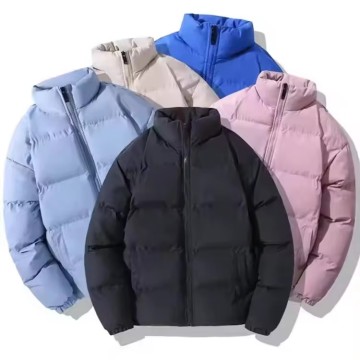 OEM Custom Contrast Color Leichtes Männer klassischer Nylon Winterpuffer Down -Westen