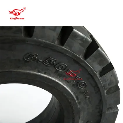 Kingpower High Quality NR Material Solid Rubber Tires 8 Inch Forklift Tires 23*9-10