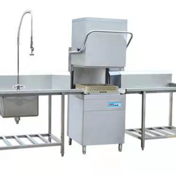 เครื่องล้างจานเชิงพาณิชย์ Ruitai สำหรับโรงอาหารและร้านอาหาร