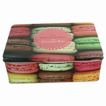 Cake Tin Box, Customized Designs and Logos Accepted, OEM Orders Welcomed