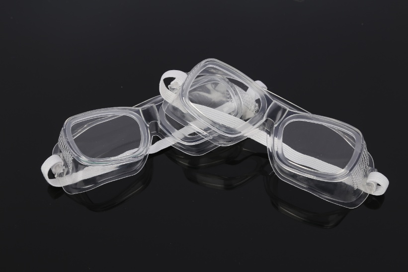 Anti-Dust Clear ventilated safety goggles