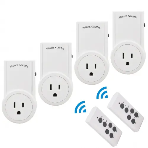 Wireless Remote Controlled Power Sockets, High Quality Wireless Remote