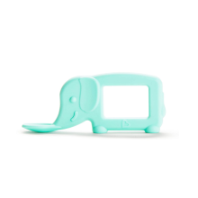 Custom Food Grade Elephant Silicone Teether Spoon