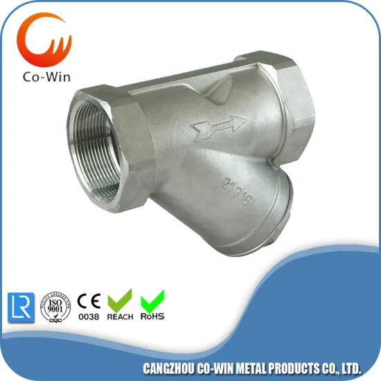 Lox Wax Casting Y-Stranger Check Valve 800PSI