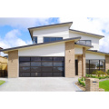 Contemporary Black Garage Doors