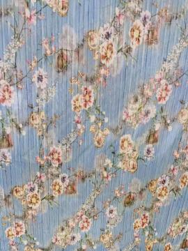 2022 new crepe cloth polyester ammonia fabric skirt fabric
