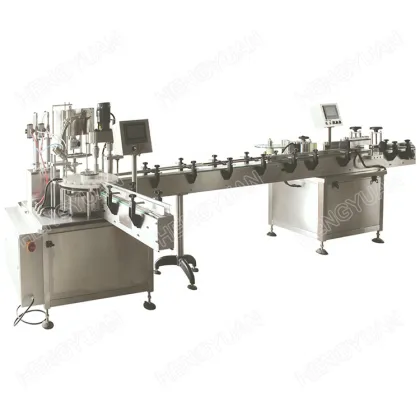 Automatic Star Wheel Contact Lens Care Solution Bottle Filling and Capping Machine | HengYuan