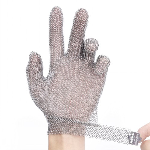 5 Fingers Protective Butcher Mesh Glove