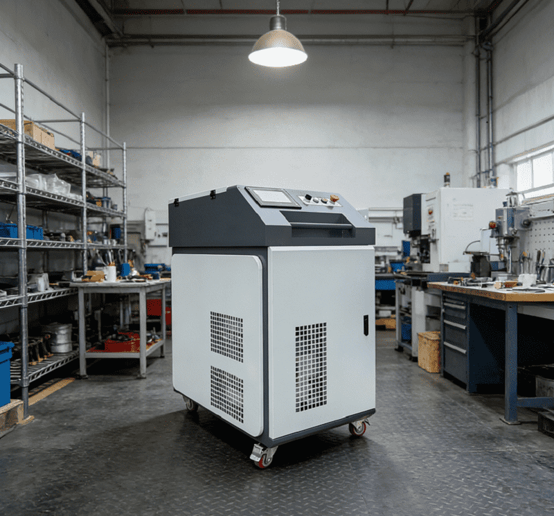 Technical Advantages and Characteristics of Laser Cleaning Machine in the Rail Transit Sector