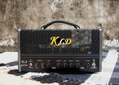 kldguitar 5w kelas A SE gitar amp kepala dengan dummy beban dan DI kotak merah