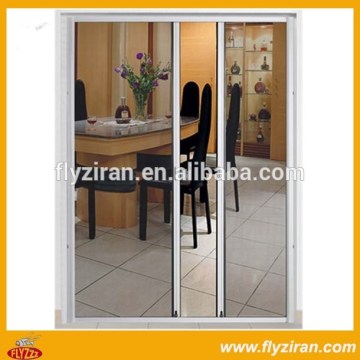 Garage sliding screen door