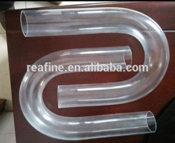 clear plastic square tube plastic led hot sale hollow acrylic tube large acrylic tube