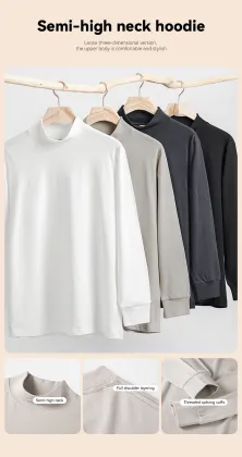 Mens long sleeve Reflective t-shirt