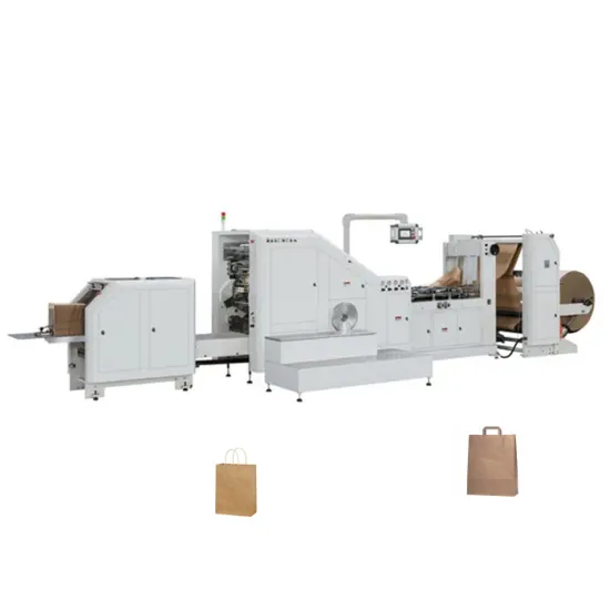 Customizable Automatic Printed Kraft Paper Bag Manufacturing Machine