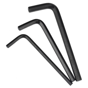 Galvanized Carbon Steel L Shaped Hexagon Key Set - Metric 0.9mm to 8mm
