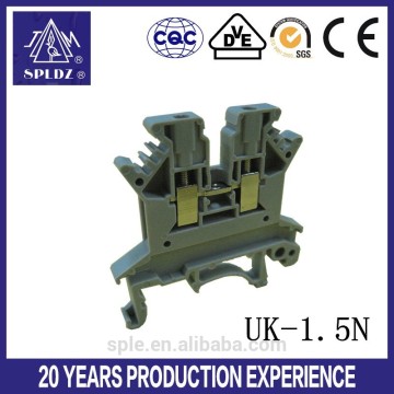 UK series Din rail screw type wire connectors