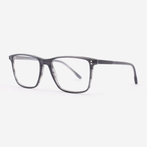 Super thin Square Acetate Male's Optical Frames