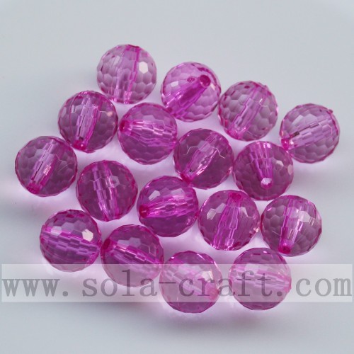 Nice Clear Football Faceted Jewelry Acrylic Crystal Beads