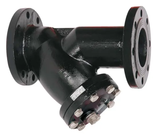 BS Cast Iron Flanged Y-type Strainer