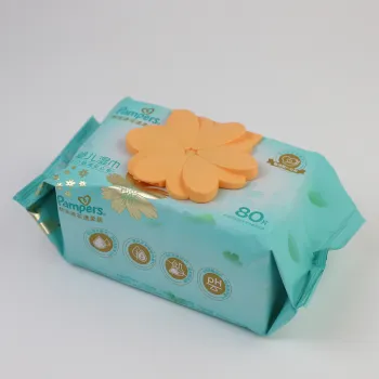 80 Pcs Flushable Unscented Gentle Baby Wipes with Vitamin E & Aloe