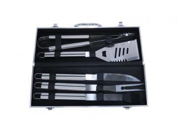 5pcs Stainless Steel Barbecue Rotisserie Set