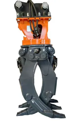 Excavator hydraulic Log Grapples