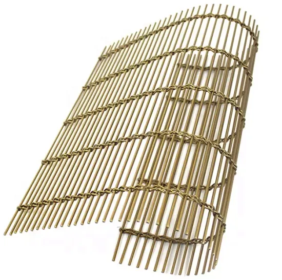 Architectural Woven Wire Mesh for Metal Partition Decoration