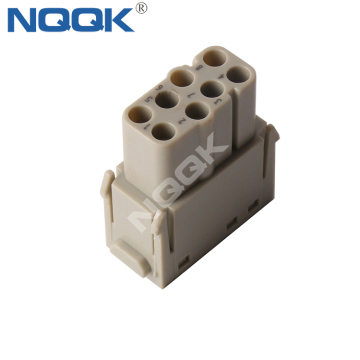 2Pin 2Hole 40A 1000V Male Module Heavy Duty Connector HM-002-F