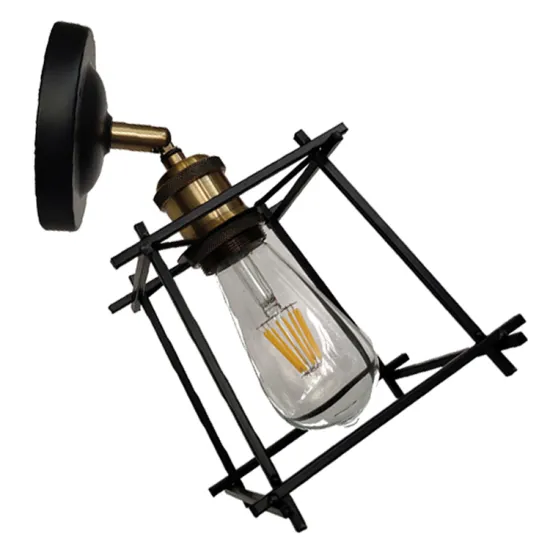 European 2020 Light Fixture Iron Shade Wall Lamps