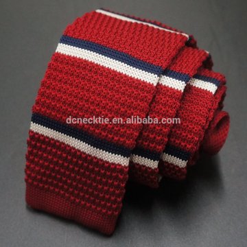 Best fai la tua cravatta a maglia di moda in colore rosso