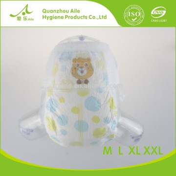 Super Breathable Dry Surface Strong Absorption Economic OEM Baby Diapers Manufacturer