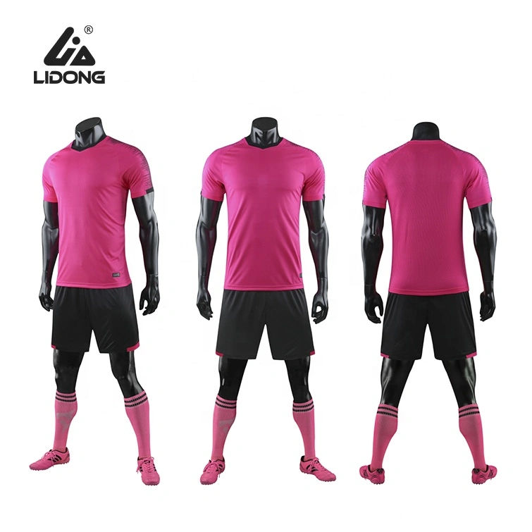 Wholesale 100% Polyester Cheap Sublimation Football Jersey Kits